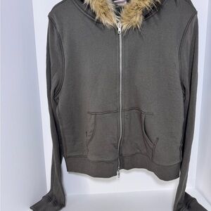 Urban Outfitters Black Teddy Jacket